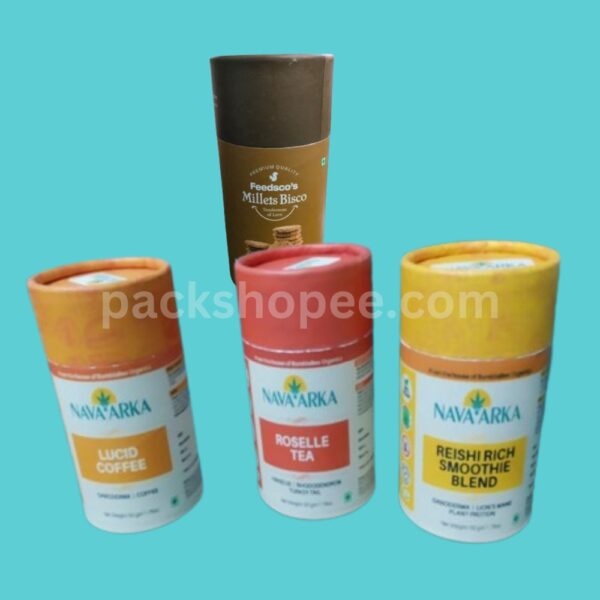 Paper Tube Boxes (Cylindrical Boxes) - CUSTOM PRINTED - Image 6