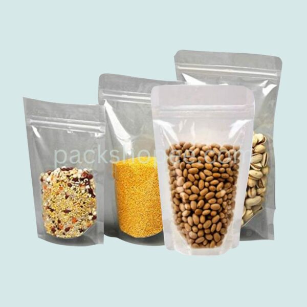 Transparent Standup Pouches (Both side) - Image 2
