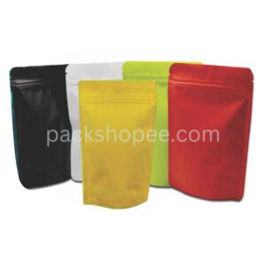 Colored Pouches- MATTE Finish With or Without Window