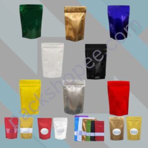 Colored Pouches- GLOSS Finish With or Without Window
