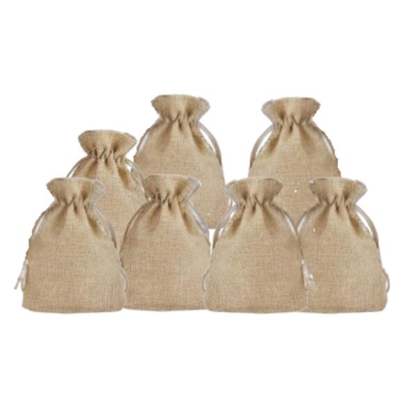 JUTE POTLI BAGS -  WITH PRINTING - Image 3