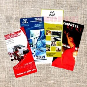 Brochure Printing (Small Quanties - 25 to 250 pcs)